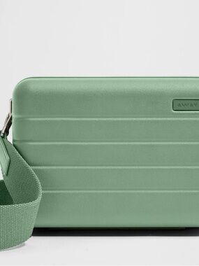Away Mint Green Hardcase Toiletry/Crossbody Bag